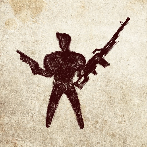 Icône de Foncer dans le tas