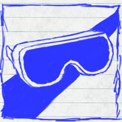 Icône de Les lunettes ne me gênent pas