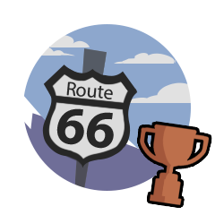 Icône de Road 66