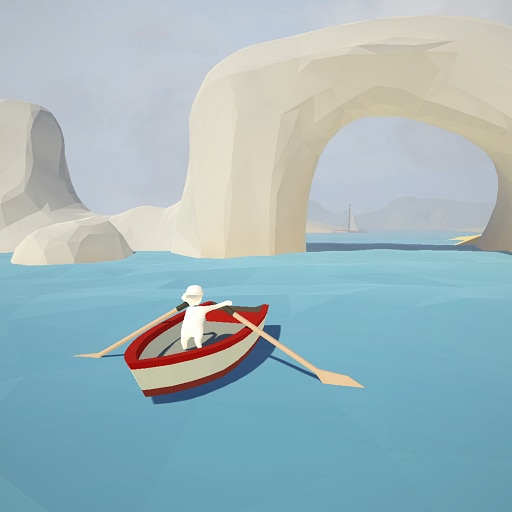 Icône de Rame et rame avec ta barque