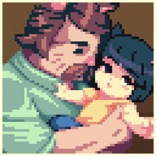 Icône de Father and Daughter