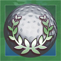 Icône de Golfeur de platine