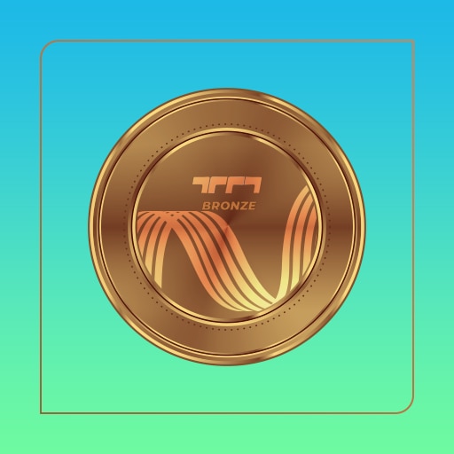 Icône de Pédaler jusqu'à la médaille de bronze