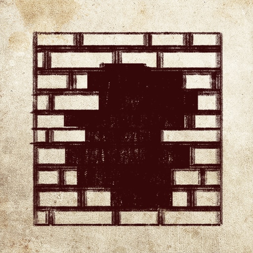 Icône de Droit dans le mur